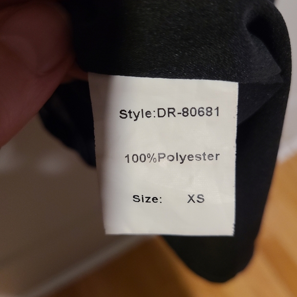 Pink Martini Black Pinstripe Arrow/Tree Mini Dress - Picture 10 of 12